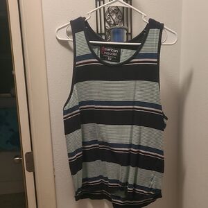American Crusader Striped Tank Top